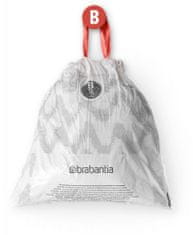 Brabantia PerfectFit vrečke, 5 l (V), 40/1, bele