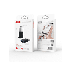 XO Adapter USB na microUSB OTG NB149-G črn