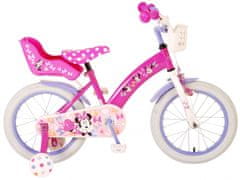 Disney Minnie 16 inčno dekliško kolo, roza vijolčno