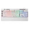 Redragon Shiva K512 tipkovnica, RGB, bela