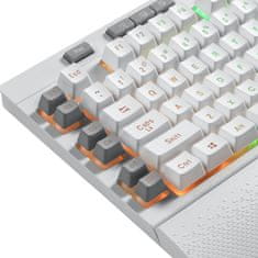 Redragon Shiva K512 tipkovnica, RGB, bela - odprta embalaža