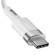 BASEUS Zinc magnetni kabel L-shape MacBook Power / USB-C 60W 2m, belo