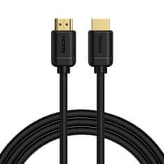 BASEUS kabel HDMI 2.0 4K 3D 2m, črna