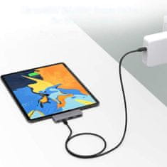 Choetech HUB adapter za Apple iPad Pro USB-C 60W PD, črna