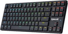 Redragon Anubis K539 RGB brezžična mehanska tipkovnica, črna