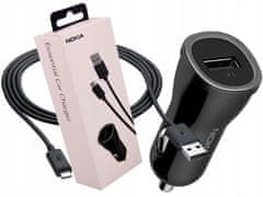 Nokia avtopolnilec z micro USB kablom (DC-110)