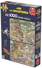 Jumbo Puzzle Safari in Storm 2x1000 kosov