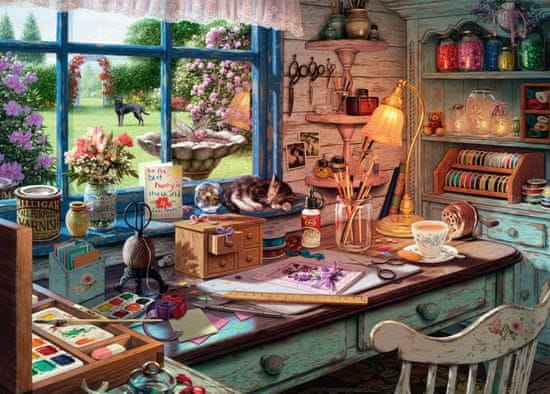 Ravensburger Puzzle Obrtna delavnica 1000 kosov