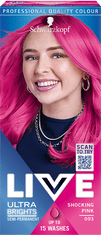 Schwarzkopf Live XXL Ultra barva za lase, 93 šokantno roza