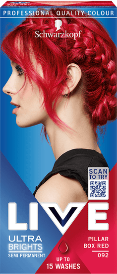 Schwarzkopf Live XXL Ultra barva za lase, 92 izrazito rdeča