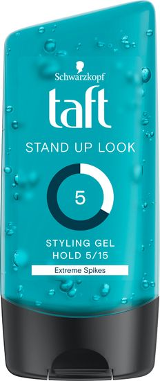 Taft Stand Up Look gel za lase, za moške, Extreme Spikes, Mega Hold 5