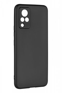 FIXED Story zaščitni ovitek za Vivo V21 5G, silikosnki, črn (FIXST-775-BK)