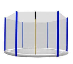 Aga Zaščitna mreža 430 cm za 6 palic Črna mreža / Modra