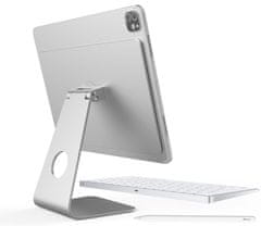 FIXED Frame stojalo za Apple iPad Pro 12.9" (2018/2020/2021), magnetno, srebrno (FIXFR-IPD12.9-SL) - Poškodovana embalaža