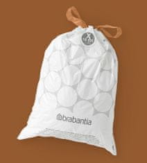 Brabantia PerfectFit vrečke, 10-12 l (X), 40/1, bele