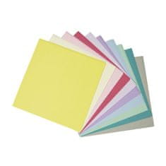 Rayher.	 Origami papir 20x20 cm 100 kosov 80-100g pastelne barve
