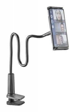 FIXED držalo za mobilne telefone in tablične računalnike, črno (FLEXIHOLDERHOMEK)