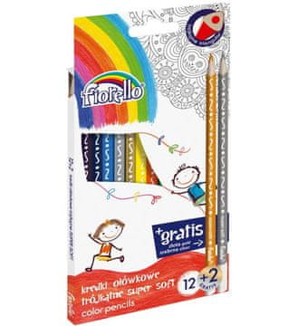 Rayher.	 Barvice Fiorello, super soft, set 12 + 2