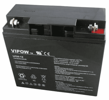 vipow Gel baterija 12V 20Ah