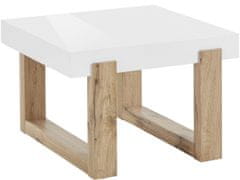Danish Style Konferenčna mizica Solide, 60 cm, bela