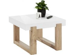 Danish Style Konferenčna mizica Solide, 60 cm, bela