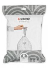 Brabantia PerfectFit vrečke, 60 L (H), 40 kosov v zvitku, bele