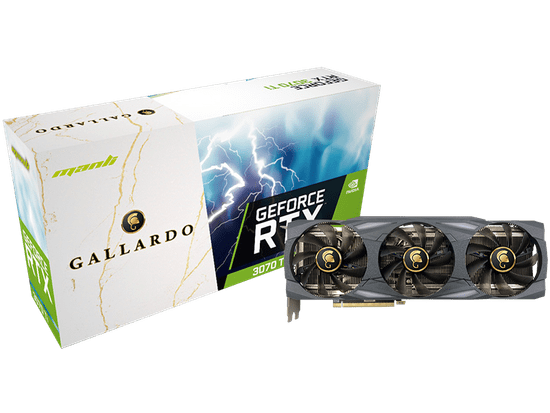 Manli GeForce RTX 3070 Ti Gallardo (M3515+N651) grafična kartica, 8 GB GDDR6X (M-NRTX3070TIG-M3515)