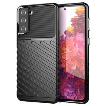HURTEL Thunder Case ovitek za Samsung Galaxy S22 + (S22 Plus) (črn)