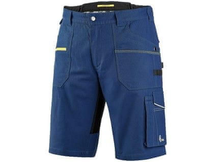Delovne kratke hlače CXS STRETCH, moške, modro-črne