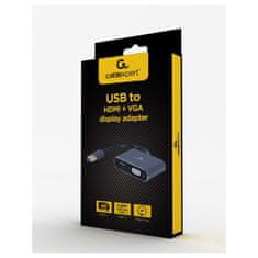 CABLEXPERT Adapter USB na HDMI + VGA