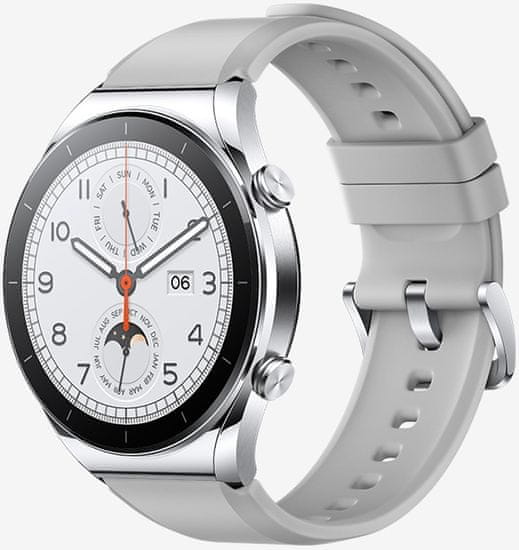 Xiaomi Watch S1 GL pametna ura, srebrna (36608)