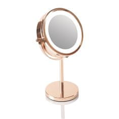 RIO Dvostransko kozmetično ogledalo (Rose Gold Mirror)