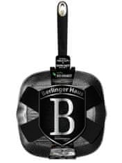 Berlingerhaus Ponev za peko na žaru s titanovo površino 28 cm Black Professional Line BH-6127
