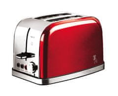 Berlingerhaus toaster iz nerjavečega jekla Burgundy Metallic Line BH-9388