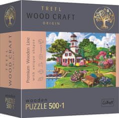 Trefl Wood Craft Origin sestavljanka Poletni umik 501 kosov