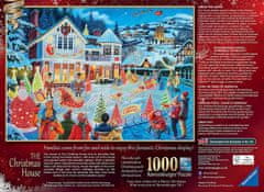 Ravensburger Puzzle božična hiša 1000 kosov
