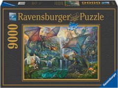 Ravensburger Puzzle Zmajev gozd 9000 kosov