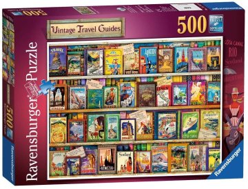 Ravensburger Puzzle Zgodovinski popotniški vodniki 500 kosov