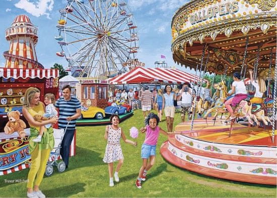 Ravensburger Puzzle Klasična poštena zabava 1000 kosov