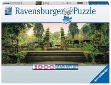 Ravensburger Panoramska sestavljanka Jungle Temple Pura Luhur Batukaru, Bali 1000 kosov
