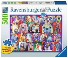 Ravensburger Puzzle Hello dogs XXL 500 kosov