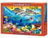 Puzzle Delfini v tropih 1000 kosov