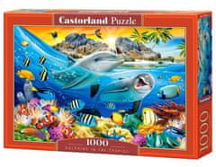 Castorland Puzzle Delfini v tropih 1000 kosov