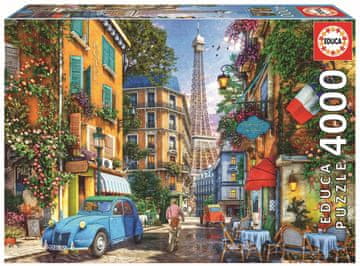 Educa Puzzle stare pariške ulice 4000 kosov
