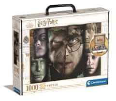 Clementoni Puzzle v kovčku Harry Potter: Obrazi čarovnikov 1000 kosov