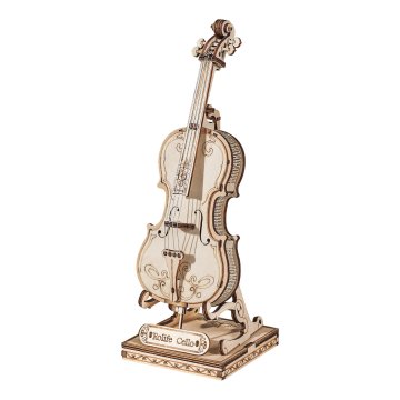 Robotime lesena 3D sestavljanka Violončelo