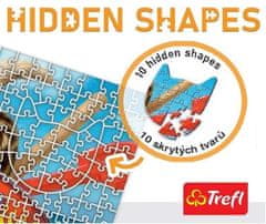 Trefl Puzzle Hidden Shapes: Podvodno življenje 1060 kosov