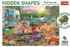Trefl Puzzle Hidden Shapes: Izlet z avtodomom 1003 kosov