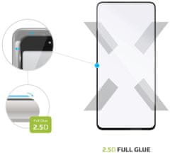 Full-Cover zaščitno steklo za Samsung Galaxy S21 FE 5G, kaljeno, čez celoten zaslon, črno (FIXGFA-722-BK)