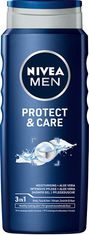 Nivea Gel za tuširanje za moške Men Protect & Care 2 x 500 ml